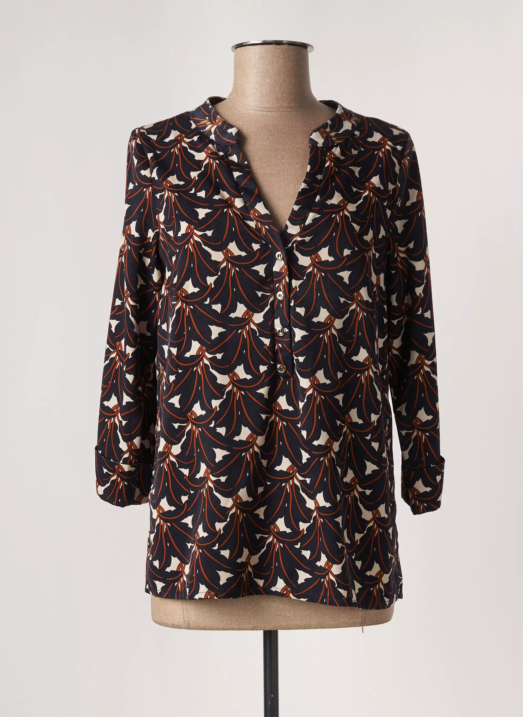 La Fee Maraboutee Blouses Femme couleur bleu