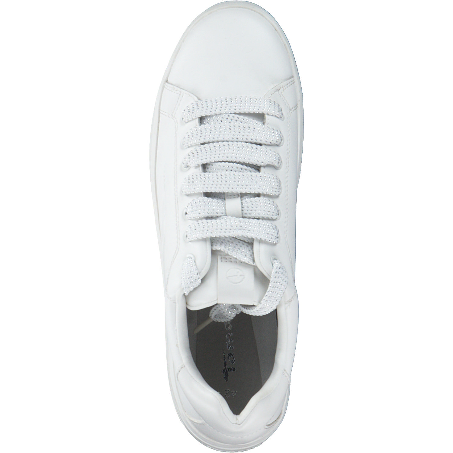 Tamaris 23850, Schnürschuhe, Damen, WHITE UNI