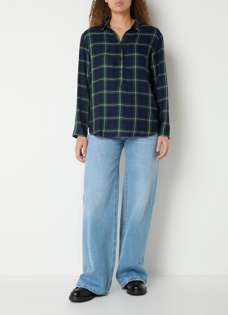 River Woods  Tuniek met ruitdessin