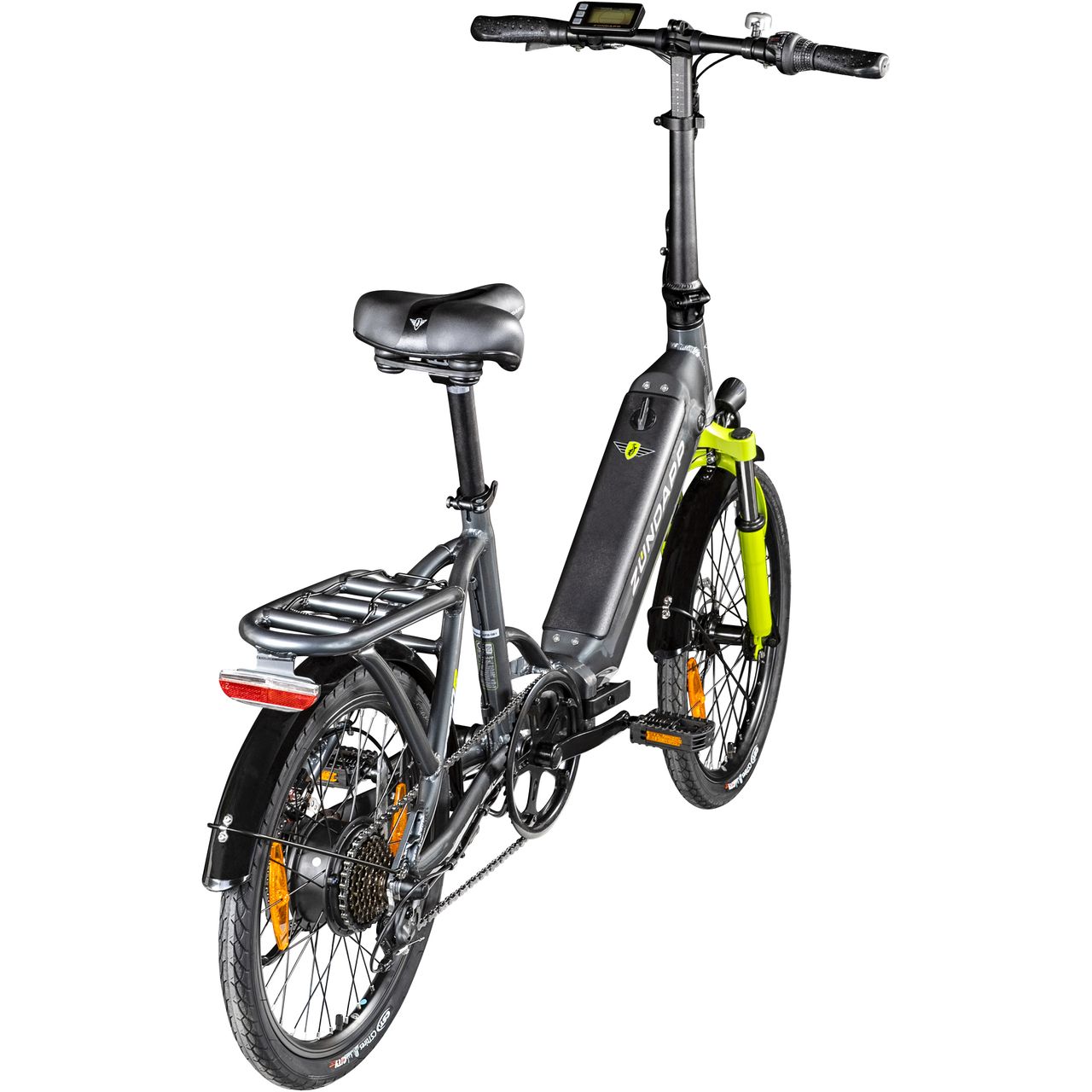Zündapp ZT20R Ebike Klapprad für Erwachsene 145 - 180 cm Pedelec für Damen und Herren 20 Zoll mit 6 Gängen Elektro Bike Faltrad