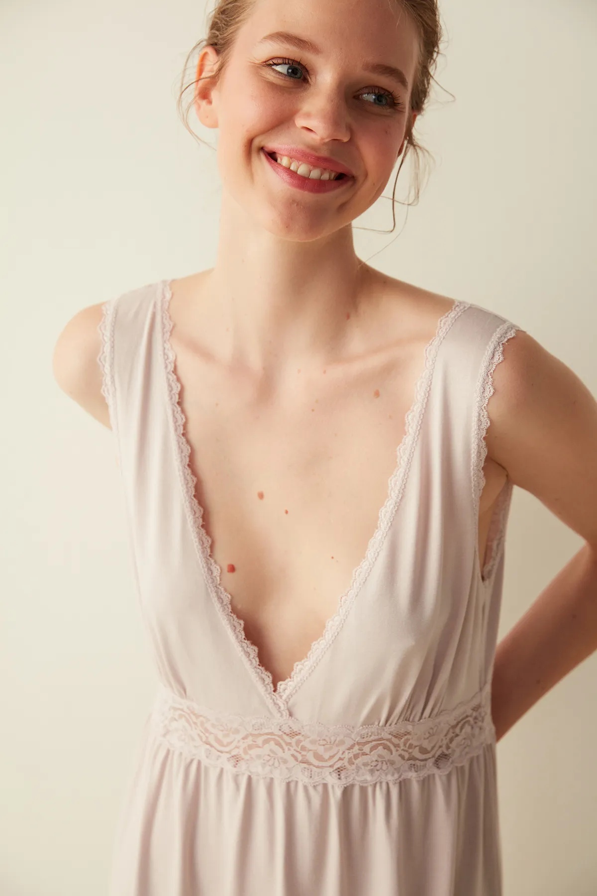 Penti  Nachthemd - Beige - Basic