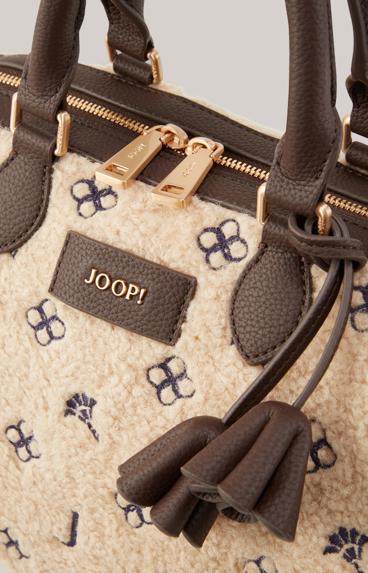Handtasche Decoro Peluche Aurora in Beige