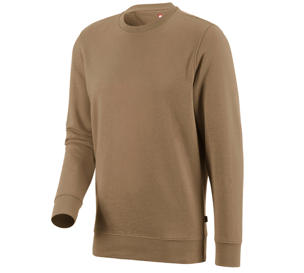 e.s. Sweatshirt poly cotton