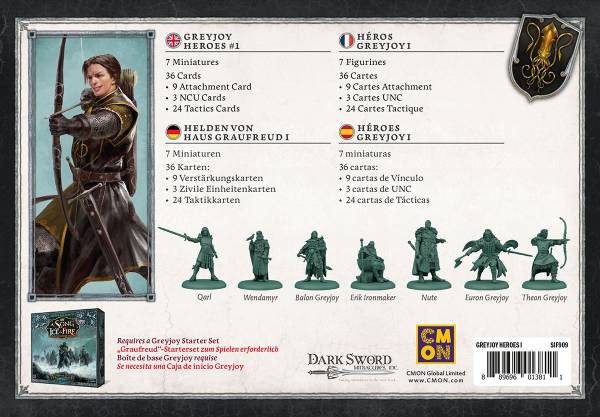 A Song of Ice & Fire – Greyjoy Heroes 1 (Erw.)
