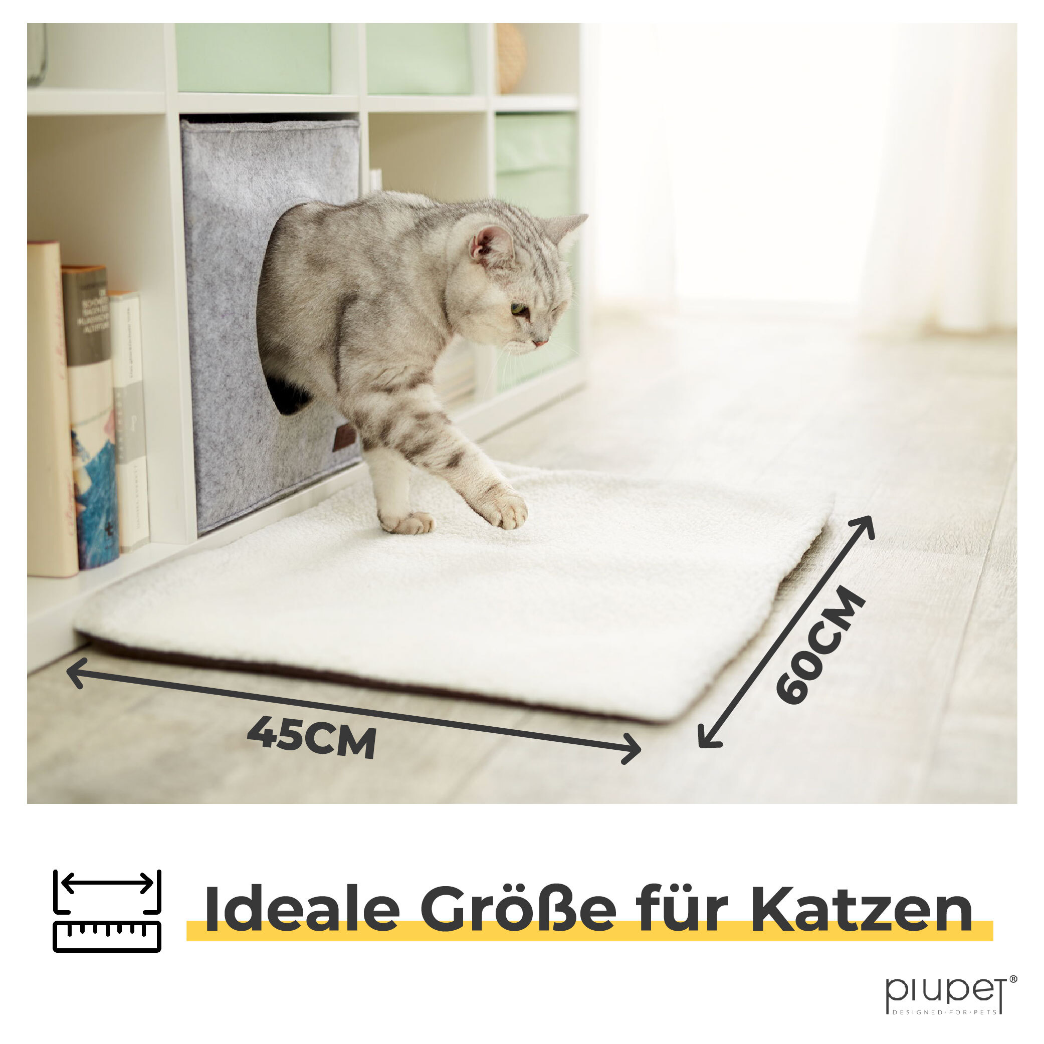 PIUPET Katzendecken & Katzenmatten PIUPET Selbstwärmende Decke
