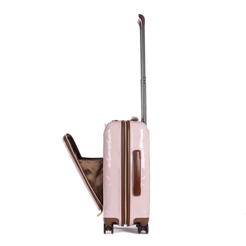 Stratic Leather&More - Hartschalen-Koffer S (mit Vortasche) - Rose