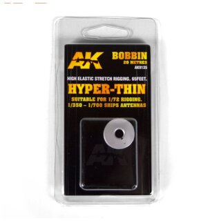 AK Elastic Rigging Bobbin - Hyper-Thin