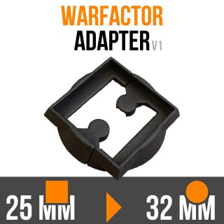 Plastic Adapters 25mm-32mm V1 (Raw Grey) (10)