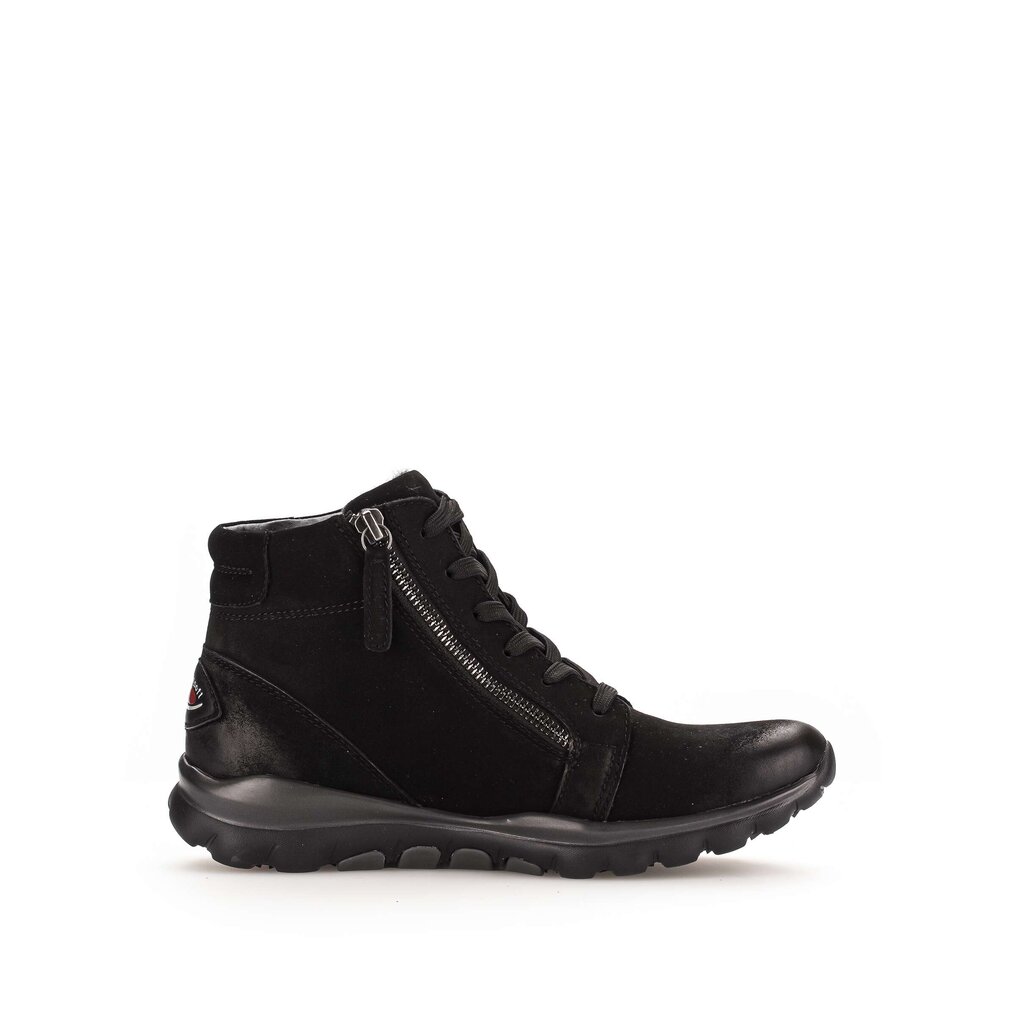 rollingsoft Schnürstiefelette schwarz