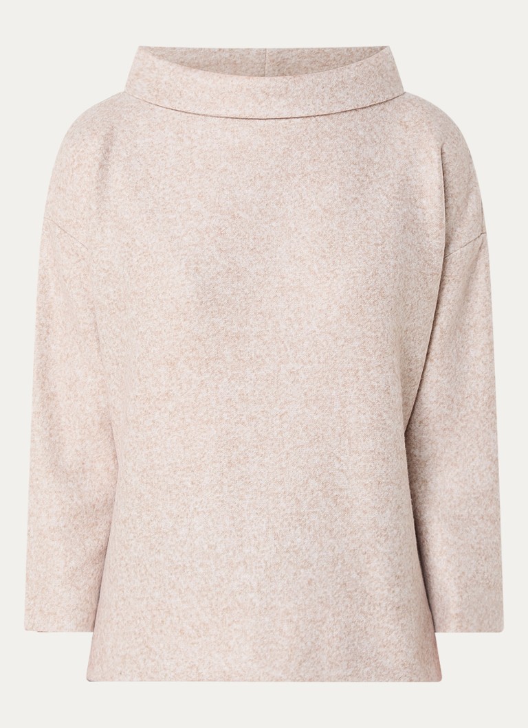 OPUS  Gesurla sweater met gemêleerd dessin
