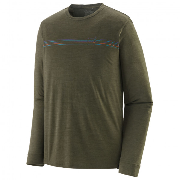 Patagonia - L/S Cap Cool Merino Graphic Shirt - Merinoshirt