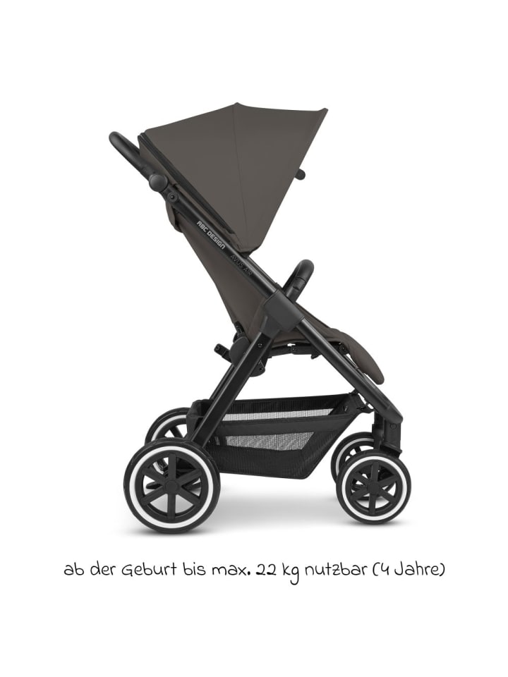 ABC-Design Buggy & Sportwagen Avus Air mit Lufträdern in grau günstig kaufen onesize