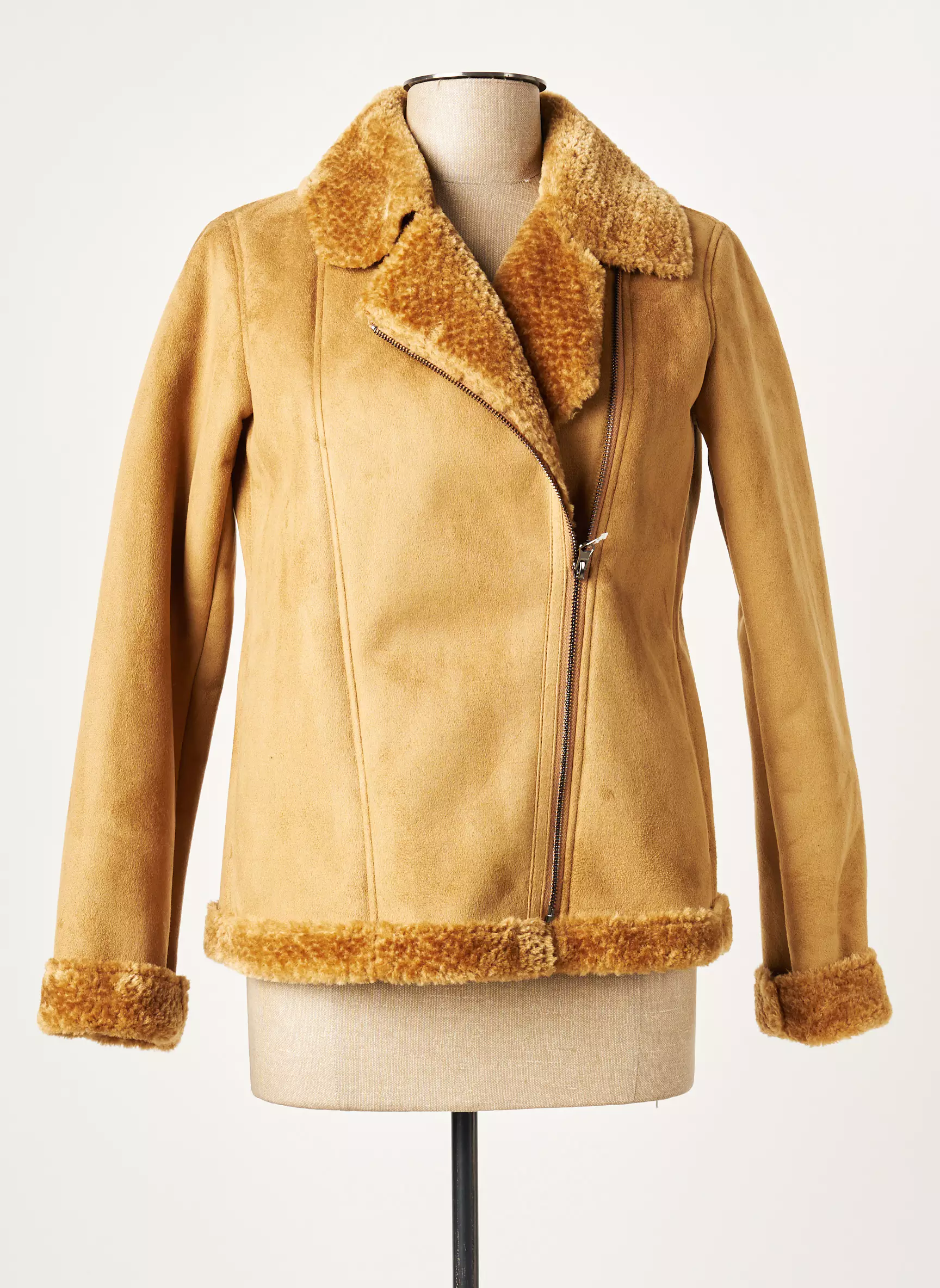 Julie Guerlande Blousons Femme couleur beige
