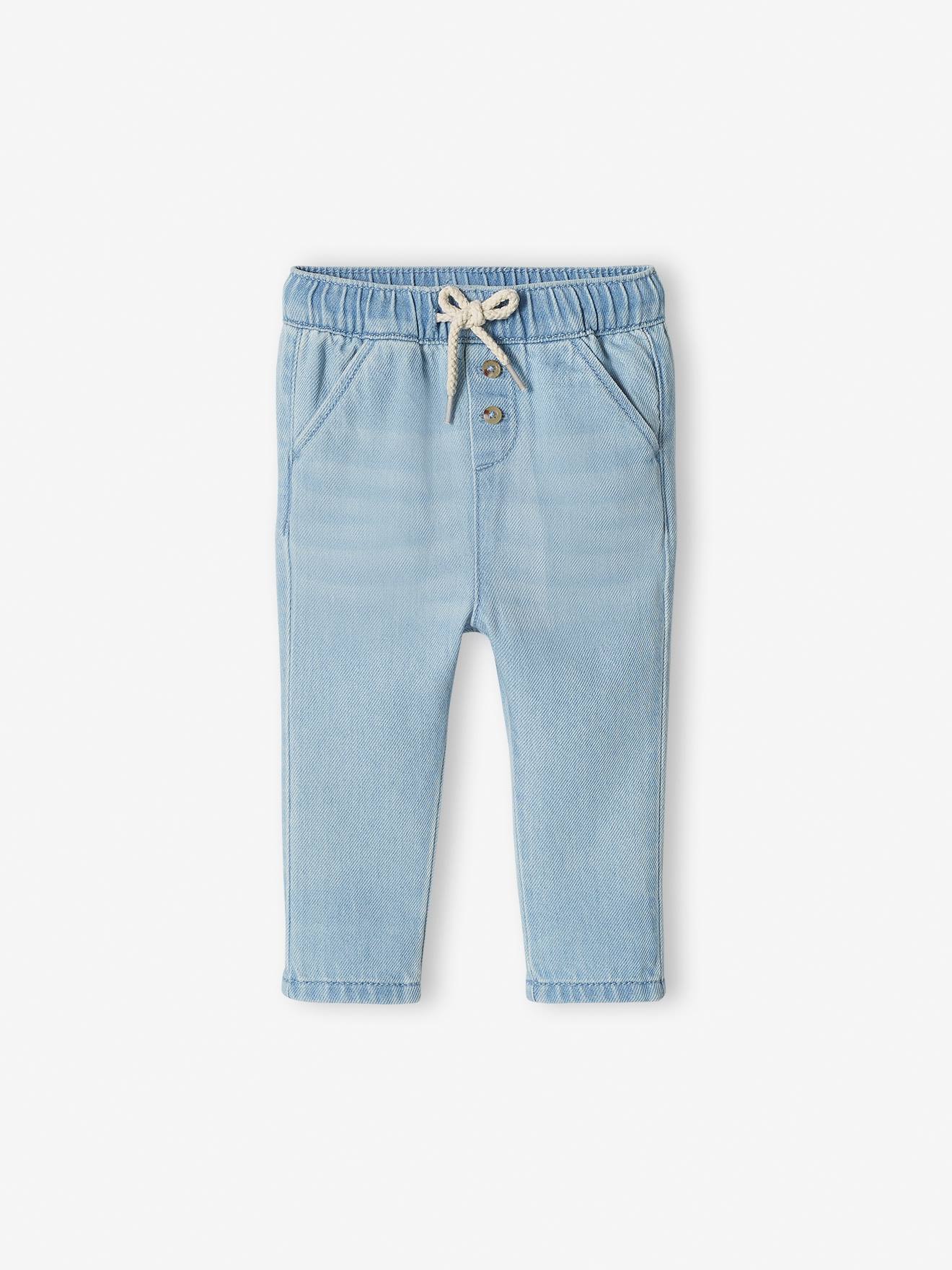 Pantalon en denim léger bébé denim bleached