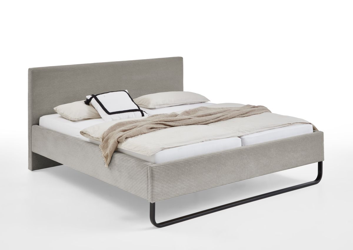 Polsterbett Swing Poso taupe 180 x 200 cm