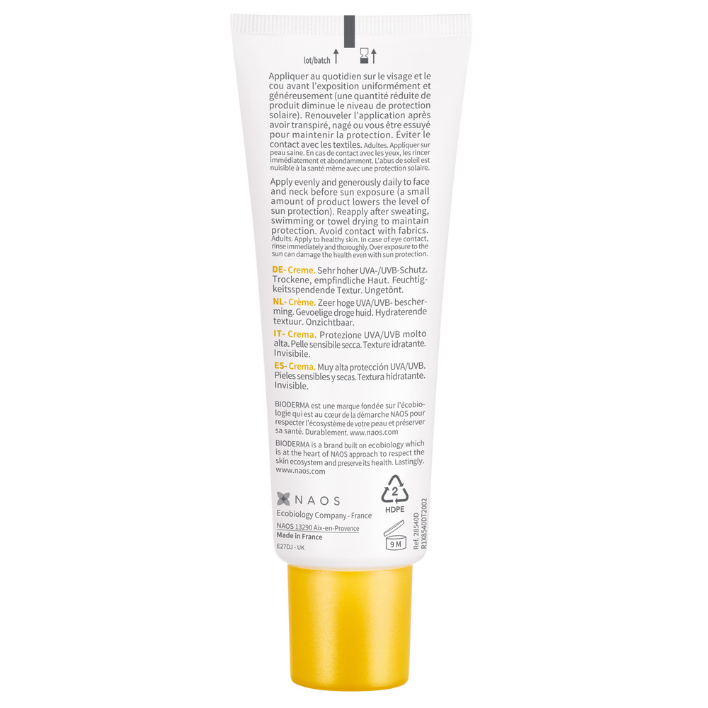 Bioderma PHT CREME SPF50+ T40ML Solaire