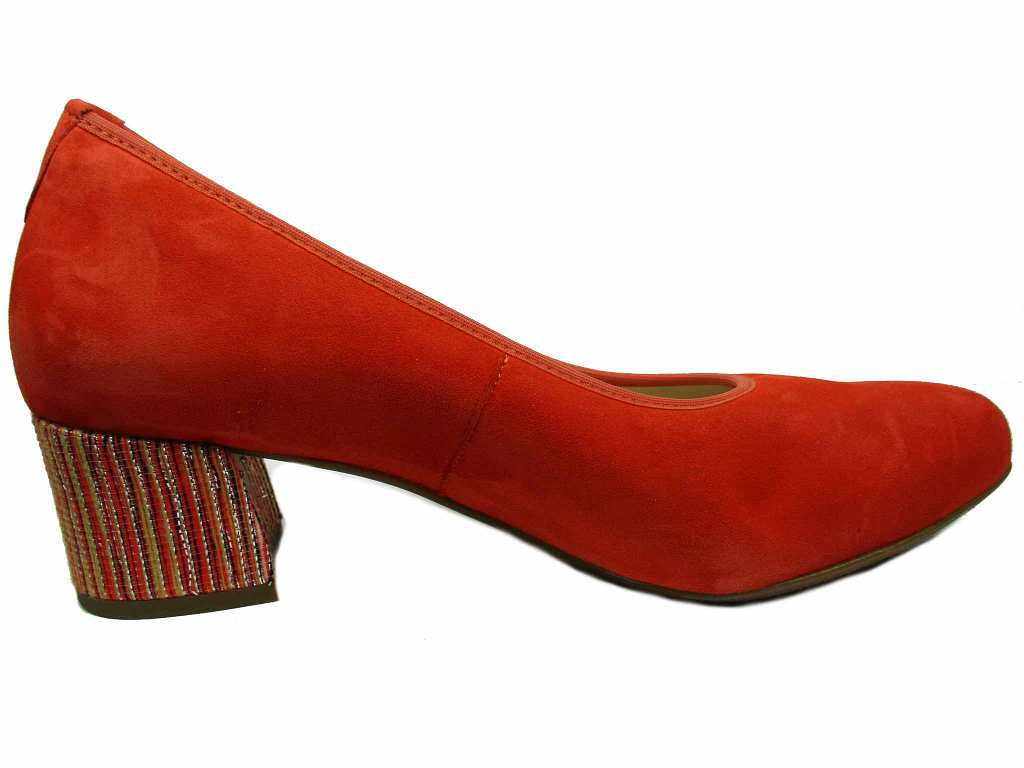 HASSIA Modische Pumps orange Florenz Sacchhetto