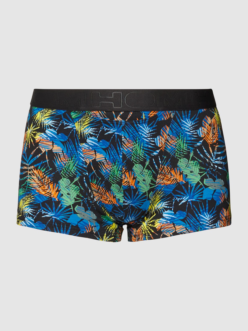 Trunks mit Allover-Muster Modell 'REVA' in grün