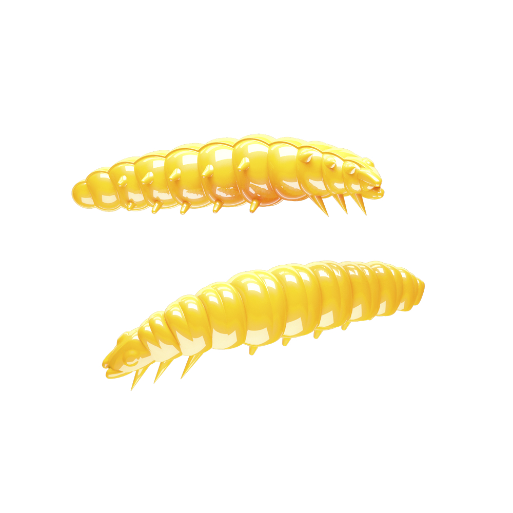 Libra Lures Larva Kunstköder (yellow)