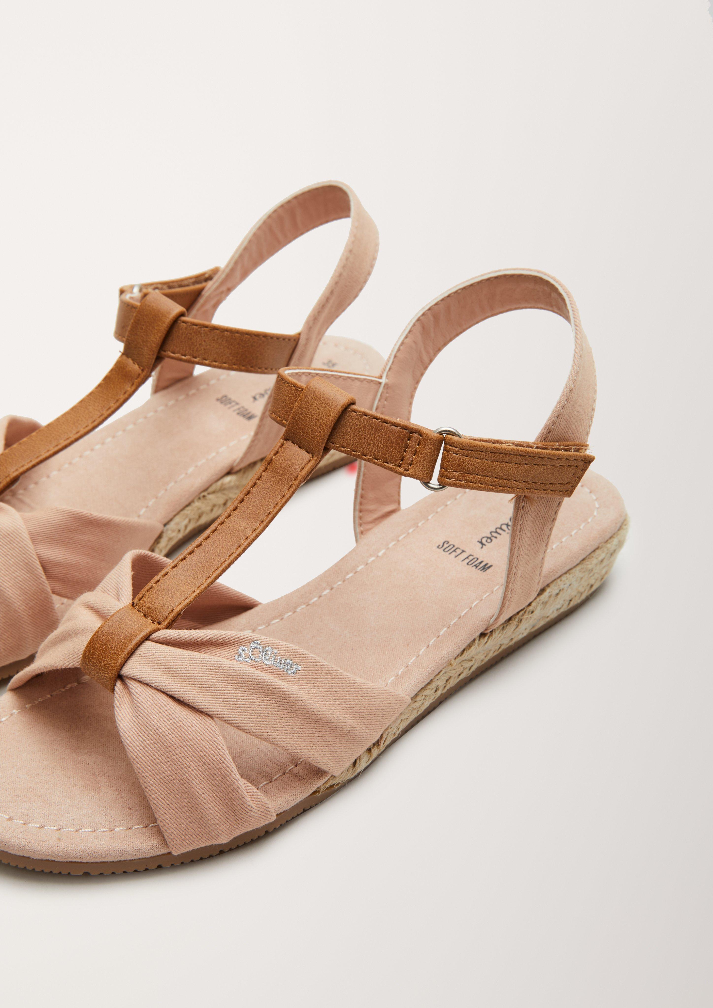 Sandalen mit Denim-Details  6005741-554