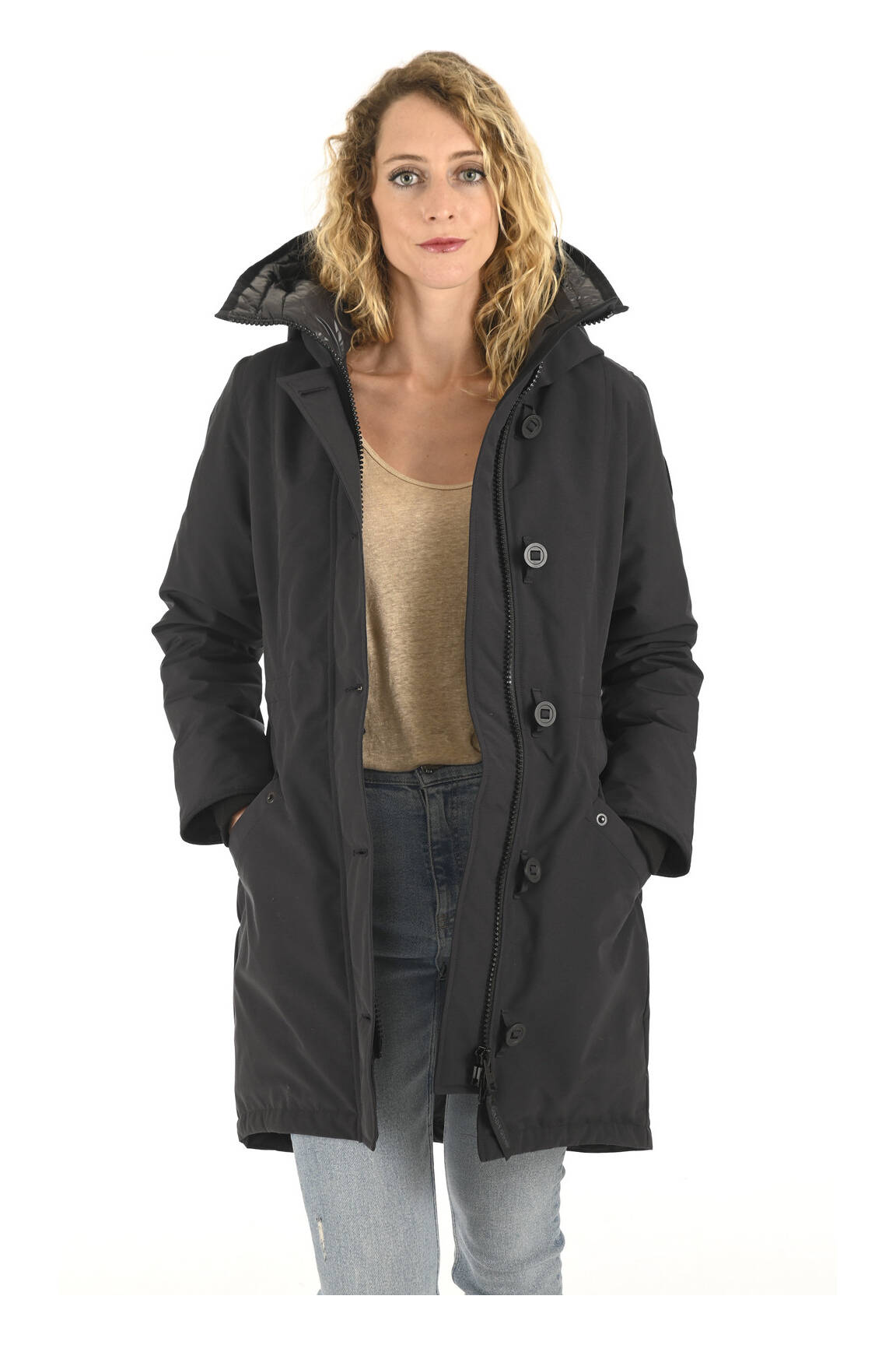 Canada Goose Parkas Femme couleur bleu