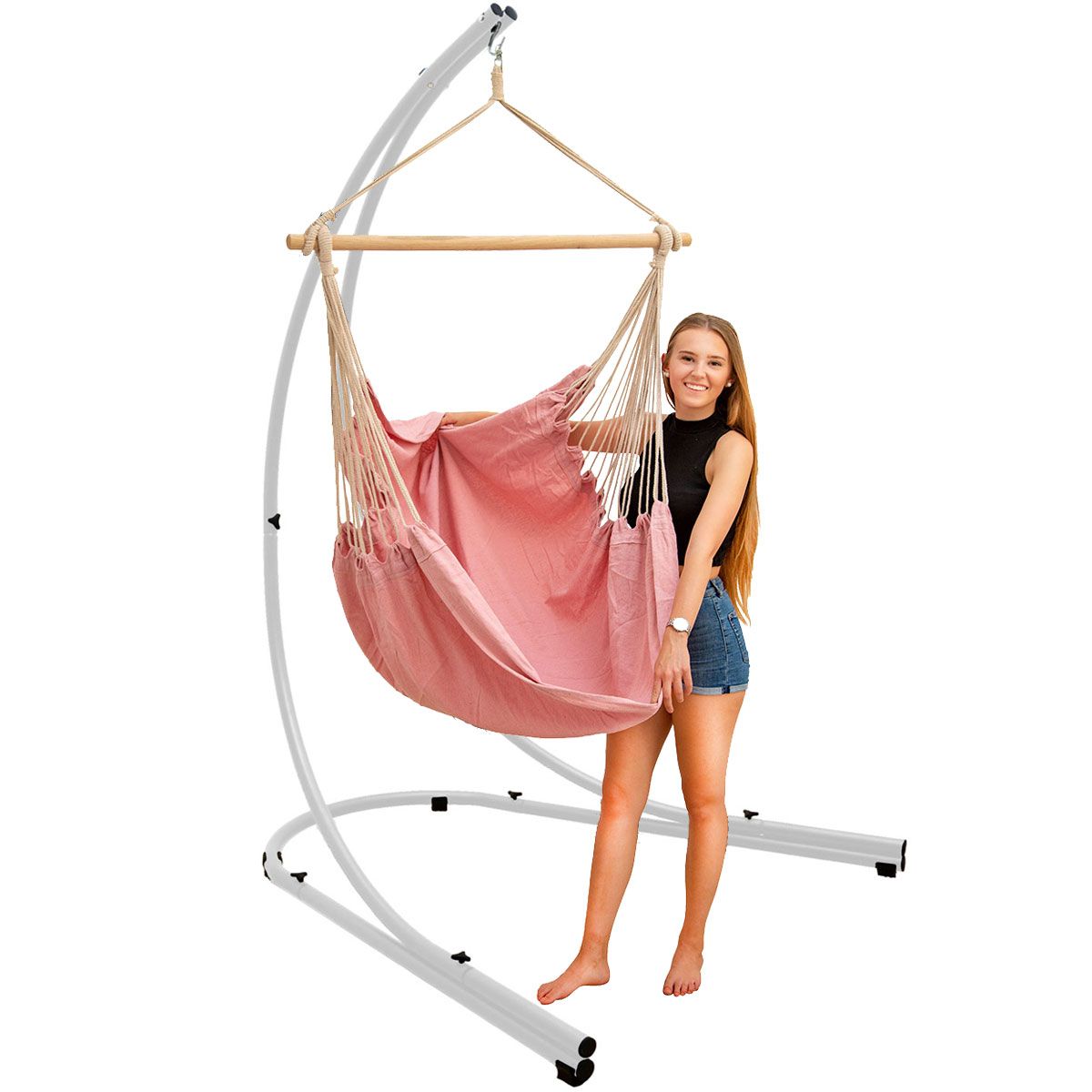 AMANKA 210 cm bis 150 kg Hängesessel Gestell