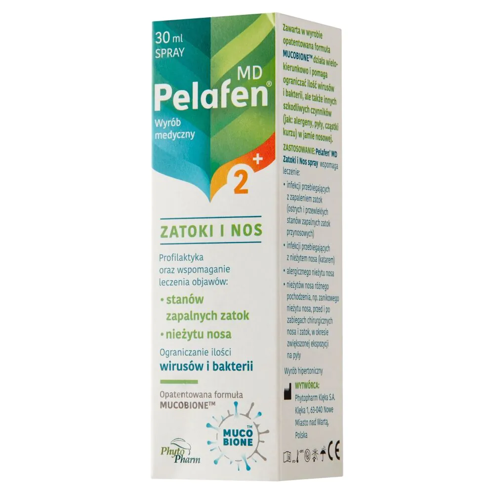 Pelafen MD Bihuler og næse, næsespray til børn over 2 år og voksne