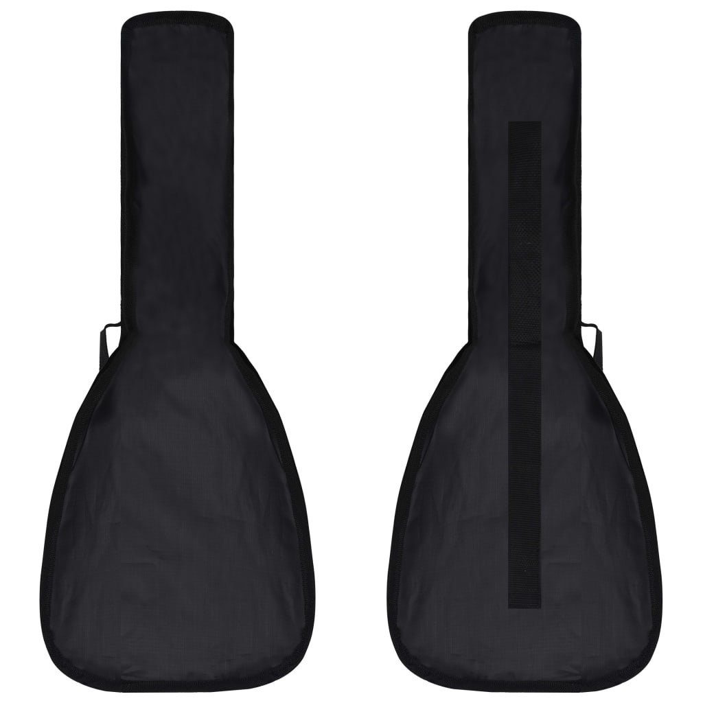 vidaXL Ukulele Sopran-Ukulele-Set mit Tasche für Kinder Schwarz 21