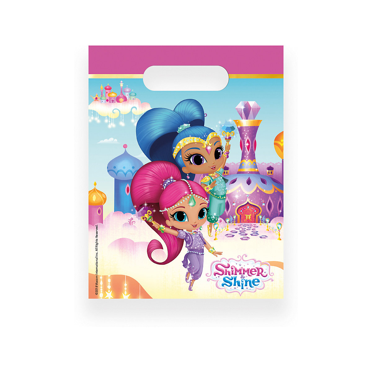Mitgebseltüten Shimmer & Shine, 6 Stück