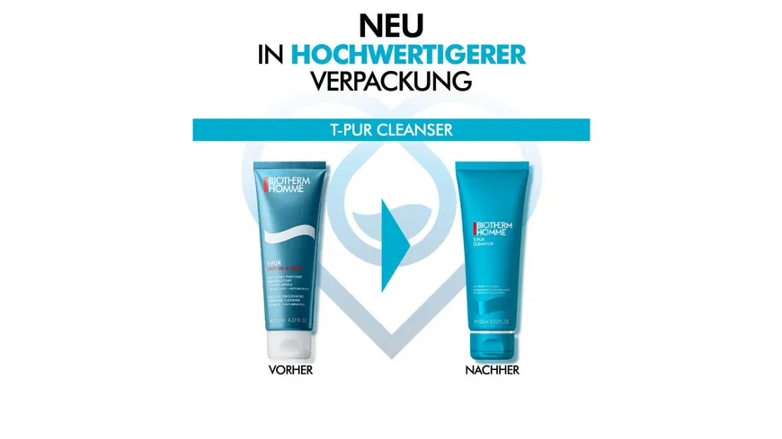 BIOTHERM HOMME T-Pur Nettoyant Reinigungspflege 125 ml