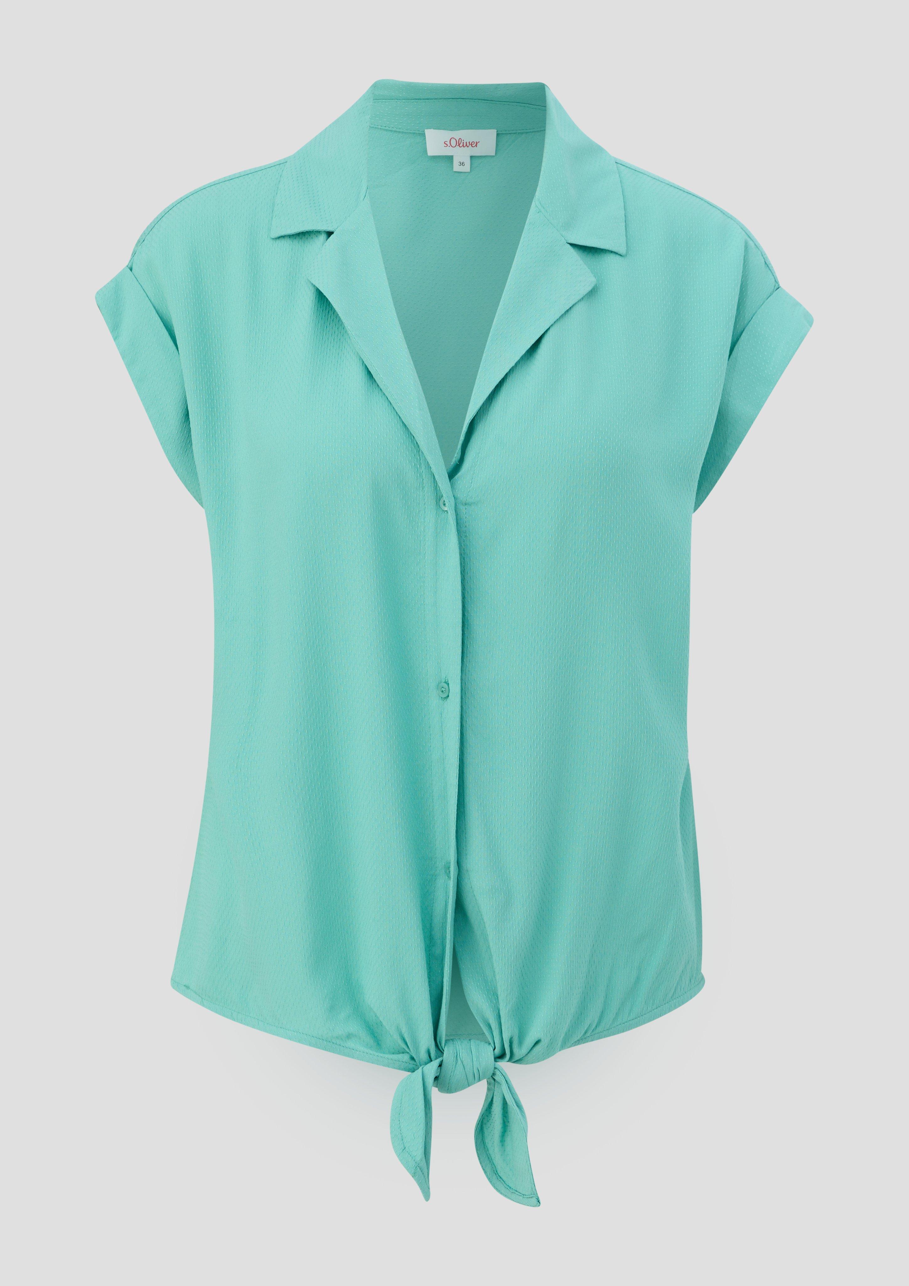 Bluse mit Knoten-Detail  2137651-6606