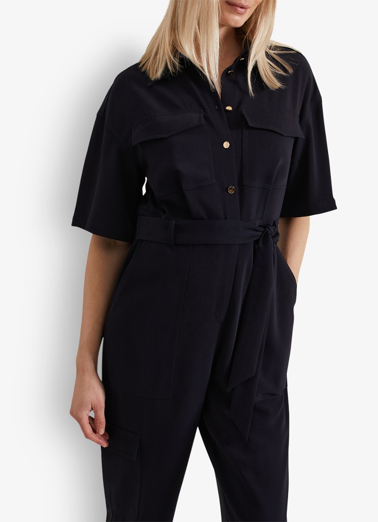 Tuta intera Phase Eight Tallulah con cintura da annodare