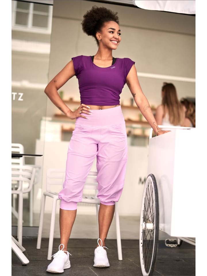 Winshape Functional Comfort ¾ Leisure Trousers LEI201C in lavender rose günstig kaufen