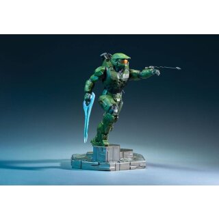 Halo Infinite Master Chief with Grappleshot PVC Statue