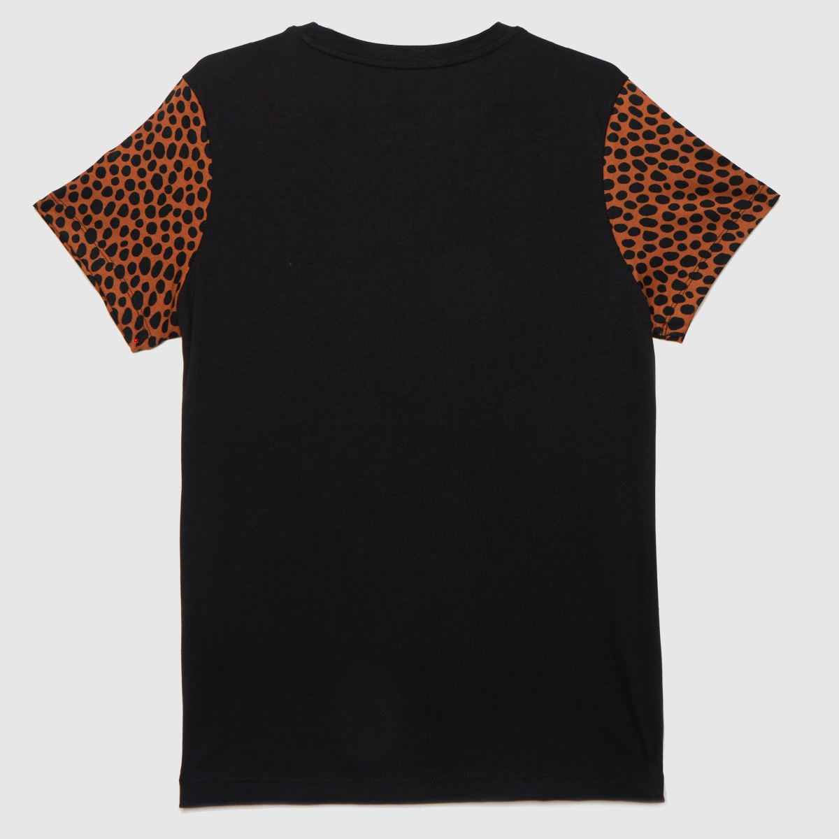 Vans – Svart t-shirt med vilda färgblock