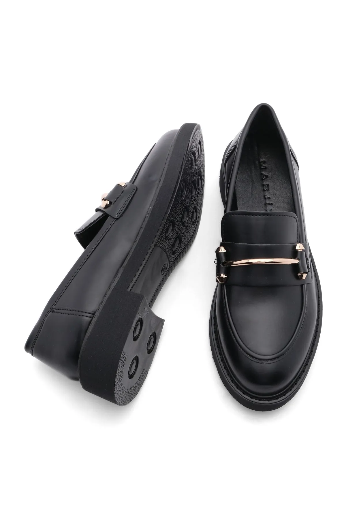 Marjin  Loafer - Schwarz - Flacher Absatz