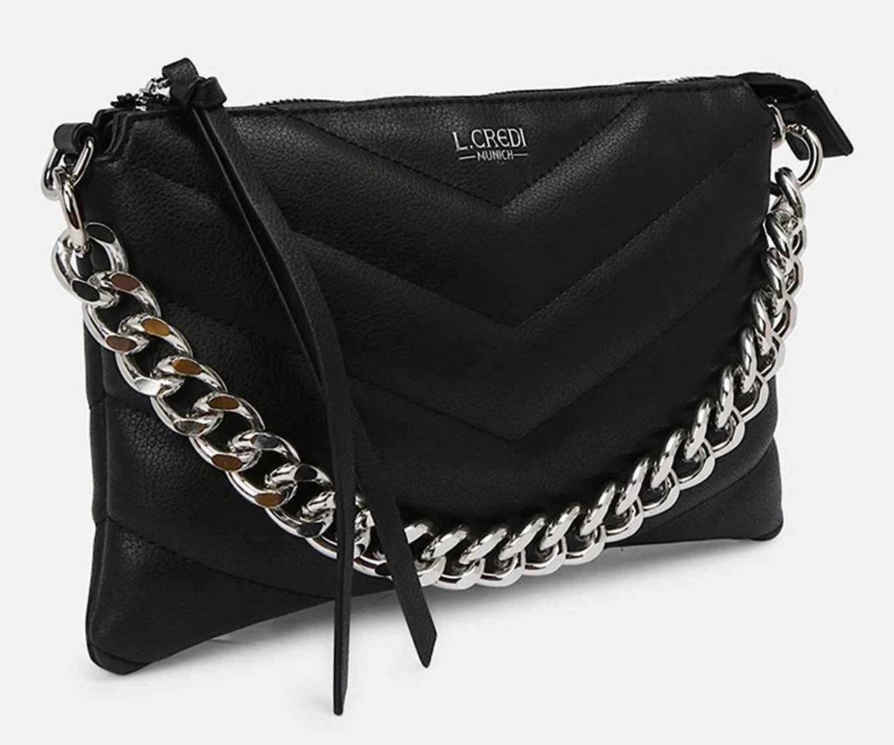 L. CREDI Handtaschen schwarz