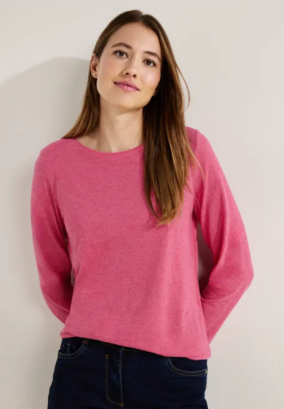 CECIL Langarmshirt mit Gummibund