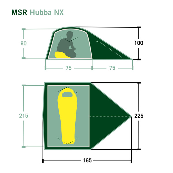 HUBBA NX - Kuppelzelt