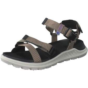 Ecco Exowrap W 3S Tex Sandale in beige