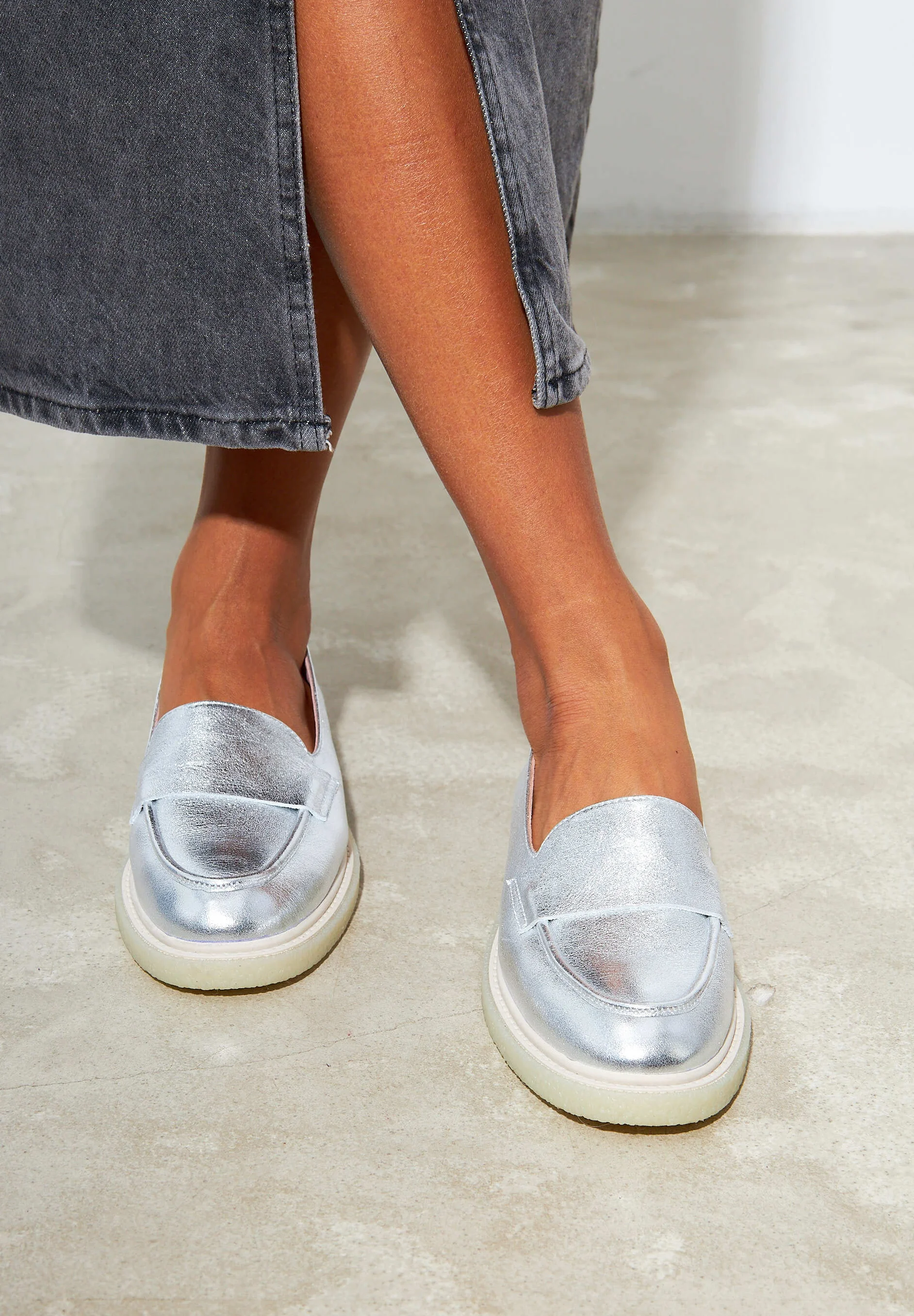 Cesare Gaspari METALLIC - Zapatos sin cordones