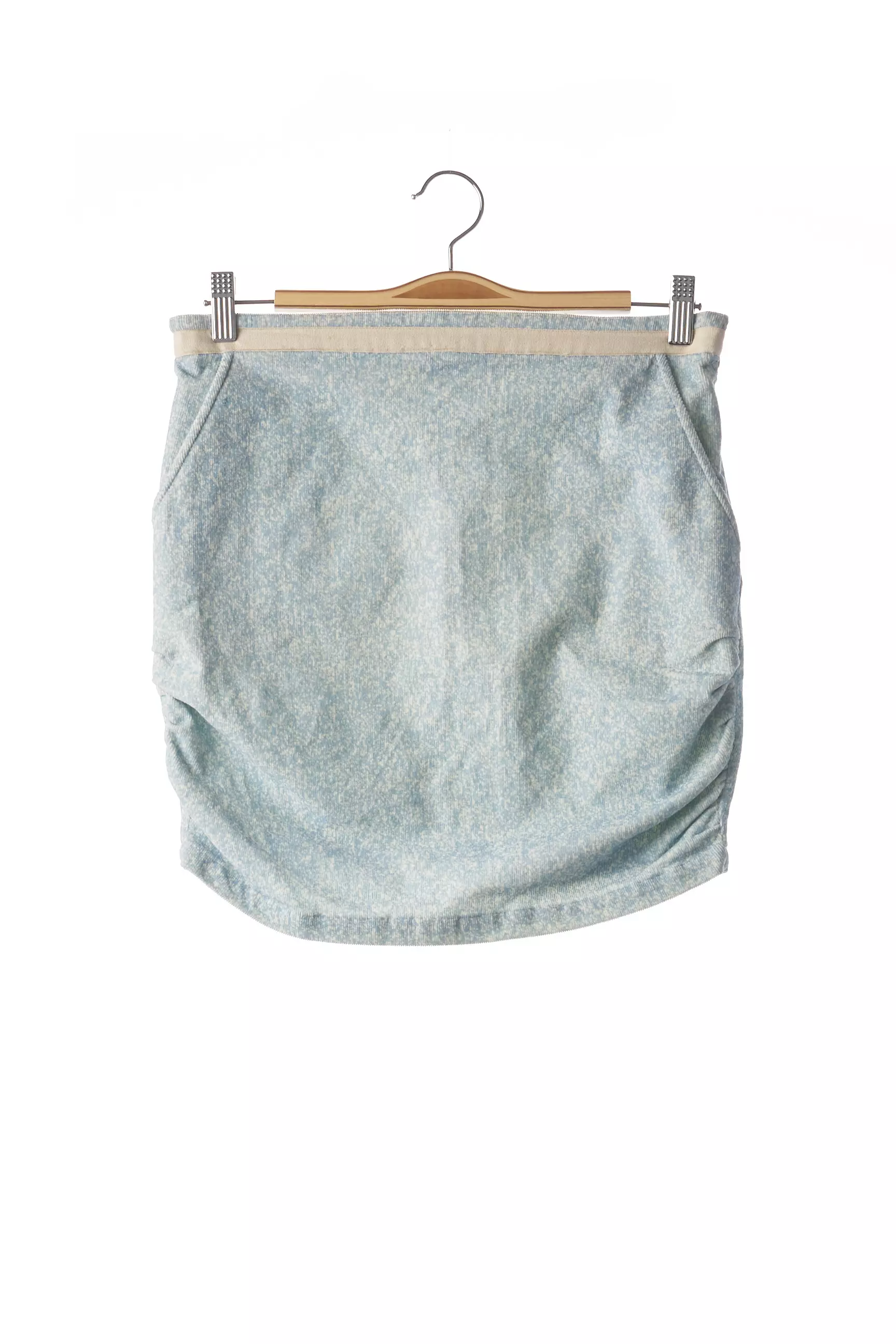 Valentine Gauthier Mini Jupe Femme couleur bleu