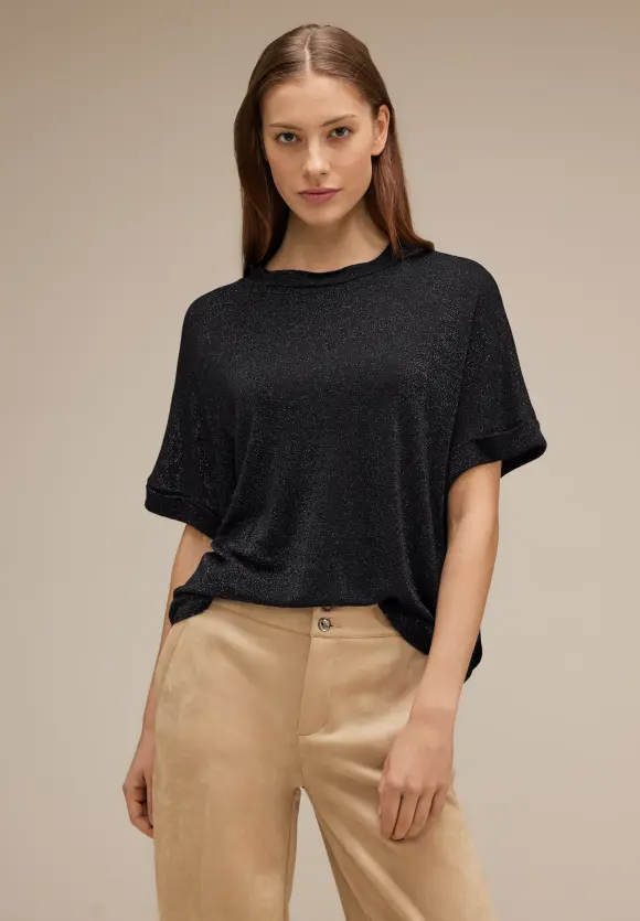 Street One Shirt im Schimmerlook
