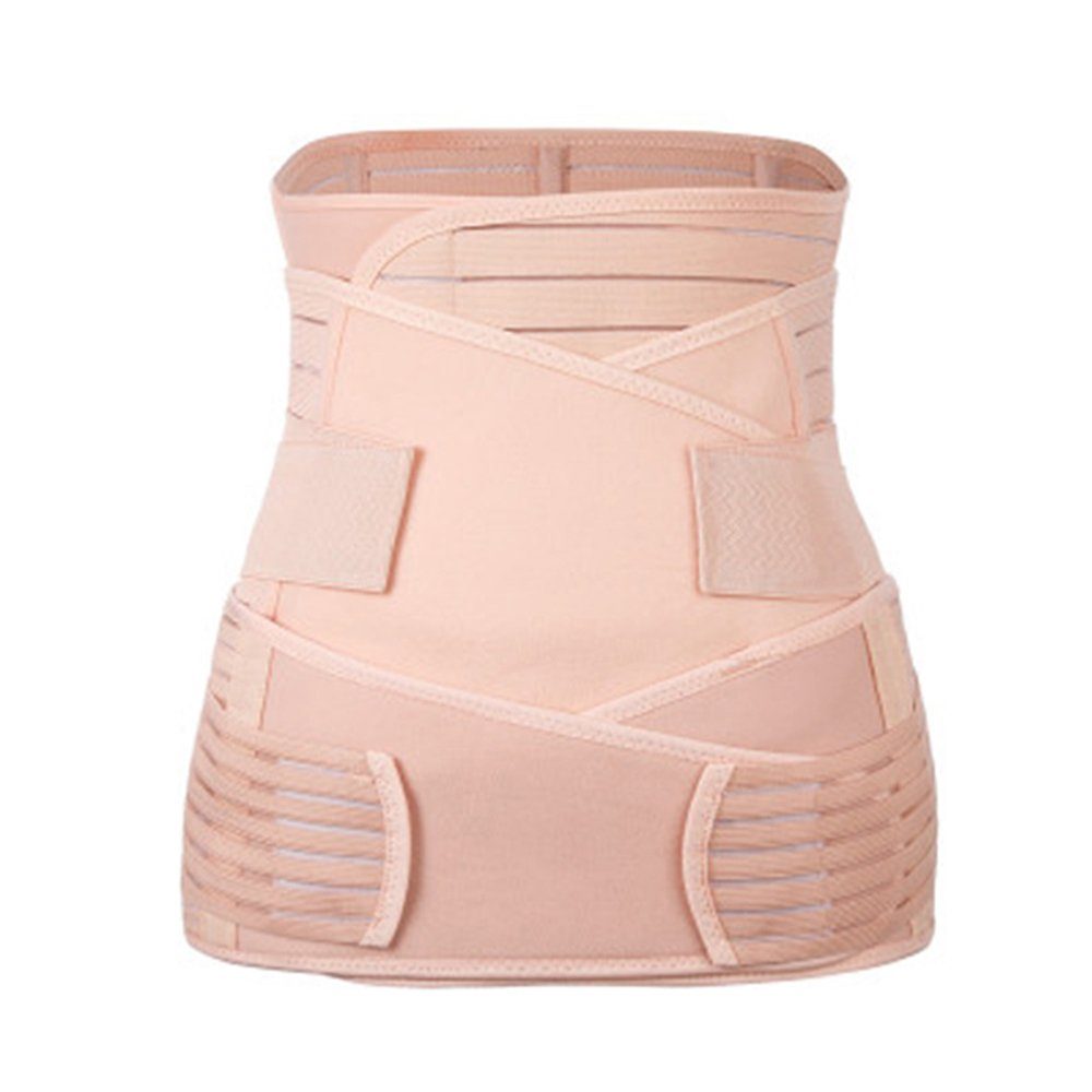 FeelGlad Schwangerschaftsgürtel Postnatales Bauchband 3-in-1-Set Shapewear