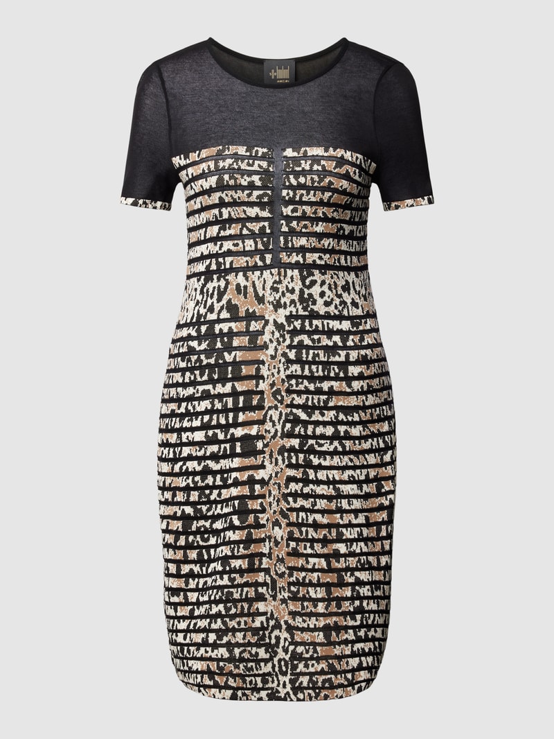 Minikleid mit Animal-Print - 50 Jahre Jubiläumskapsel in schwarz