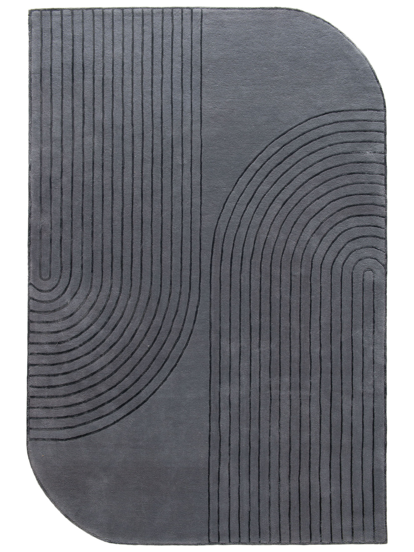 Aranova Moderner Teppich, Grey