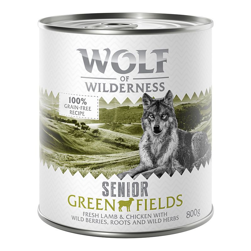 Sparpaket Wolf of Wilderness Senior 24 x 800 g