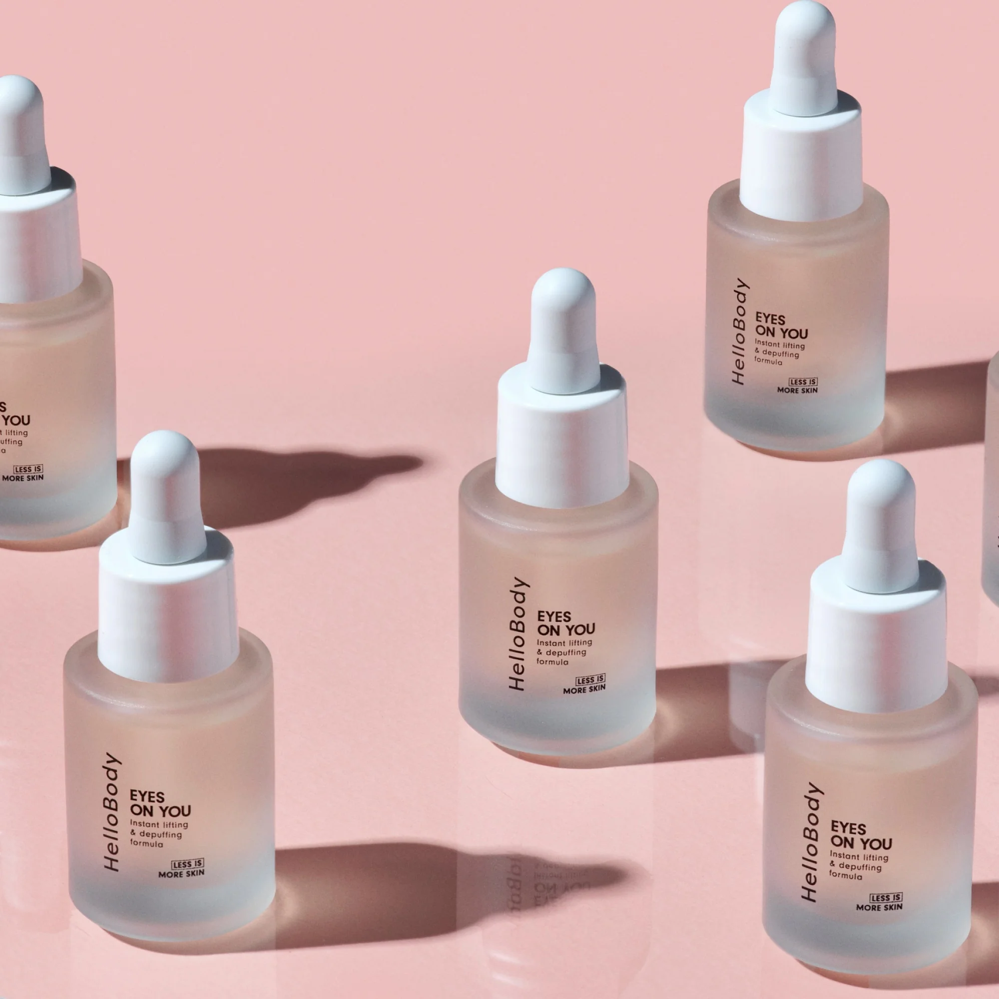 Booster Eyes On You Serum – Anti-Falten-Augenkontur, gegen Tränensäcke und Augenringe