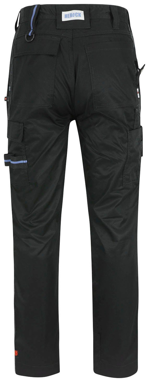 Herock Arbeitshose Capua Hose Viele Taschen, Stretch, leicht mit Coolmax® -Techn.; mehrere Farben