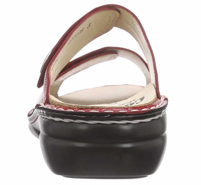 FINN COMFORT Pantoletten rot Sansibar monzared